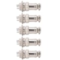 Pikkukuva 4 / 8: 5 kpl Ilmailupistokeliitin Uros Naaras Johto Paneeli Virta Runko Metalliliittimet GX16 16mm 450V7pin