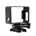 Miniatyrbillede 1 af 8: 1 stk. Sort Standard Side Border Frame Housing Case Mount Stand til GoPro Hero 4 3 Kamera