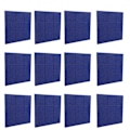 Miniatyrbild 2 av 8: 12 st Ljudisolerande Isolering Paneler Fasade Kantplattor Akustisk Behandling Dekoration 9 Block
