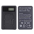 Miniatyrbillede 5 af 8: SEIVI NP FZ100 LCD Opladningsdisplay USB Enkelt Slot Kamera Batterioplader til Sony A7RIII A7R3 A9 7RM3