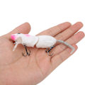 Miniatyrbild 8 av 8: Artificiell Simulerings Musform Bete Fiske Tillbehör med DiskantkrokarB