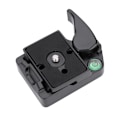 Miniatyrbillede 2 af 8: Quick Release Adapter Kameraklemme til Manfrotto PL-2000 DSLR 323 Skydeplade