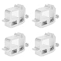 Miniatyrbillede 3 af 8: 4 stk. Pickup Truck Cap Topper Klemmer Kraftige Campere Shell Monterings Tilbehør