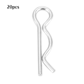 Miniatyrbild 1 av 8: R Splint Retainer Splint Fästklämma Ljusförzinkad (2*40mm 20st)