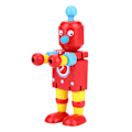 Pikkukuva 3 / 8: Persoonalliset söpöt puiset robottilelut, oppimis- ja koulutuslelut lapsille (punainen)