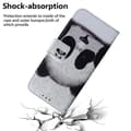 Pikkukuva 5 / 5: Samsung Galaxy A06 4G -lompakkokotelo kuvaprintillä, nahkainen puhelinkuori Multicolor Panda