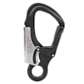 Miniatyrbillede 1 af 8: Camnal AutoLock D Låsende Snap Aluminium Snap Lås Krog Clip til Klatring i Klipper og Træer (Sort)