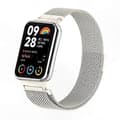 Miniatyrbild 3 av 5: Magnetiskt rostfritt stål Milanese Loop-armband med kontakt för smarta aktivitetsmätare Multicolor Style E
