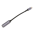 Miniatyrbillede 8 af 8: DC til Type C Kabel 6.5mmx1.4mm 100W Hun Input til Han Output Nylon Type C til DC6514 Kabel til Tablet Telefon PC