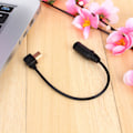 Miniatyrbillede 6 af 8: Lydmikrofon USB MIC Link Adapter Connector Kabelledning Til GoPro Hero 3 4