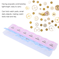 Miniatyrbillede 7 af 8: 3 stk. Plastik Urdele Opbevaringsboks Organizer Urmager Reparationsværktøj Opbevaringsbakke (2 Farver 7 Gitre 2 Farver 14 Gitre 4 Farver 28 Gitre)