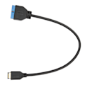 Miniatyrbillede 7 af 8: Forlængerkabel USB 3.1 Frontpanel Header til USB 3.0 20Pin ledning til ASUS bundkort