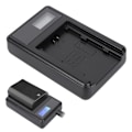 Miniatyrbillede 4 af 8: SEIVI NP FZ100 LCD Opladningsdisplay USB Enkelt Slot Kamera Batterioplader til Sony A7RIII A7R3 A9 7RM3