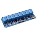 Miniatyrbild 3 av 8: 8-kanals lågnivåtriggerrelämodul med optokopplare 12V