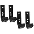 4 kpl J Hook Squat Rack Hitch -lisävarusteet Squat Rack Tankopidike Kuntosali Käsipainoteline J Hooks Power Rack Kuntosalilaitteet Kotiin