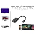 Pikkukuva 6 / 9: USB-C–HDMI-sovitin, Type-C–HDMI-muunnin. USB C–HDMI-muunnin, Type C–HDMI-sovitin.