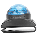 Miniatyrbillede 1 af 8: LED-vedhængslys til kæledyr, vandtæt, lysende, klar, sikkerhedsadvarselslampe, clips til halsbånd, hundetilbehør (blåt lys)