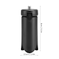 Miniatyrbillede 8 af 8: Mini Skridsikker Desktop Tripod med 1/4 tommer Skrue Universal til Smartphone Action Kamera Holder (Sort)