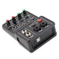 Miniatyrbillede 7 af 8: 2-kanals lydmixer USB 48V fantomstrøm kompakt lydmixerkonsol til musikoptagelse hjemmekaraoke internetkaraoke