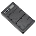 Miniatyrbillede 5 af 8: LCD Dobbelt USB-oplader med TypeC-interface til LPE6 Model Kamera Batterioplader