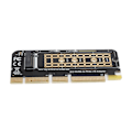 Pikkukuva 2 / 8: M.2 NGFF SSD - PCI‑E 3.0 X16 nopea SSD-kiintolevyadapterin laajennuskortti