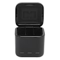 Miniatyrbillede 7 af 8: TELESIN 3-kanals batterioplader Batteriopbevaring Opladningsetui Boks til GoPro Hero 9