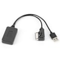 Miniatyrbillede 1 af 8: AMI MMI Bluetooth Adapter Aux Kabel med USB Strømforsyning Passer til A5 8T A6 4F A8 4E Q7 7L