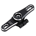 Miniatyrbillede 5 af 8: Styreservoarm i aluminiumlegering 25T Servoarmtilbehør til 1/10 RC-bilmodel