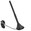 Miniatyrbillede 6 af 8: Bil Aktiv Forstærket DAB+FM Antenne Top Tagmontering Radio Antenne Vandtæt Digital Universal 12V