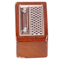 Miniatyrbillede 6 af 8: 1:12 Dukkehus Radio Miniature Retro Sød Radio Model Dekoration Tilbehør Børn Lader Som Om Legetøj