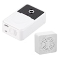 Miniatyrbillede 8 af 8: X3 Smart Video Dørklokke Wifi Synlig Tovejs Stemme Nat Vision HD Dør Dørklokke Kamera Til Hjemmet