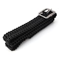 Miniatyrbild 1 av 5: Överlevnads Paracord Bälte 550 Paracord Bälte Utility Bälte Milspec Cord Solid Stålspänne Svart