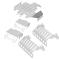 Miniatyrbillede 3 af 8: 5 stk. RC Crawler Chassis Armor Plate Dele Passer til Traxxas TRX4 Bronco G500 1/10 RC Bil