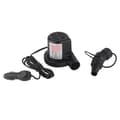 12V DC Elektrisk Luftpump Inflator med 3 Munstycken för Uppblåsbara Madrasser Flotte Säng Båt