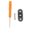 Miniatyrbillede 4 af 8: Udskiftnings foldbare fingre Tripod Mount Base Adapter Aluminium Connector til Hero 10/9/8 Motion Camera