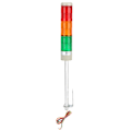 Miniatyrbillede 4 af 8: AC 220V Maskine Advarselslampe LED Indikator Advarselssignal Konstant Lys