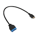 Miniatyrbild 3 av 8: Förlängningskabel USB 3.1 Frontpanel Header till USB 3.0 20Pin Kabel för ASUS Moderkort