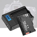 Miniatyrbillede 4 af 8: LP-E8 Kamerabatteri LPE8 + LCD Enkelt Oplader til Canon EOS 550D 600D 650D 700D