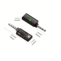 Miniatyrbillede 2 af 7: 2 stk. Type C til 3,5 mm hovedtelefonadapter, Type-C hun til 3,5 mm han hovedtelefonadapter