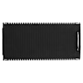 Miniatyrbillede 6 af 8: Centerkonsol Skyde Rulle Kopholder Blind Cover A20468076079051 Udskiftning til MercedesBenz W204 W212 (Sort)