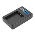 Miniatyrbillede 3 af 8: LP-E17 Batterioplader Enkelt Slot USB-opladning med LCD-skærm til Canon EOS M3 M5 M6 760D
