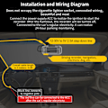 Miniatyrbillede 7 af 8: Dash Cam Hardwire Kit 12V/24V til 5V 2.5A Venstre Vinkel Mini USB Step-Down Linje til Parkeringsovervågning