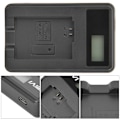 Miniatyrbillede 8 af 8: SEIVI NP FW50 Kamerabatterioplader LCD-opladningsdisplay til Sony A6000 A6300 A6500 A7r A7 Enkelt Slot