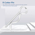 Miniatyrbild 8 av 8: R Splint Retainer Splint Fästklämma Blankförzinkad (2,5*45mm 10st)