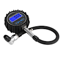 Miniatyrbild 1 av 8: 200PSI Däcktrycksmätare Övervakning LCD Digital Display 4 Enheter för Bil Auto Motorcykel