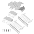 Miniatyrbillede 1 af 8: 5 stk. RC Crawler Chassis Armor Plate Dele Passer til Traxxas TRX4 Bronco G500 1/10 RC Bil