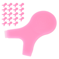 Miniatyrbild 6 av 8: 20 st Ögonfranslyftborste Y Form Ögonfransförlängningskam Böjare Halkfri Ögonfranspermanentverktyg (Rosa)