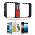 Miniatyrbillede 6 af 8: Smartphone Video Rig 3 Hot Shoe Mounts Filmmaking Case Stabilizer Ramme Stand