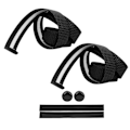 Miniatyrbillede 2 af 8: Mountainbike Styr Wrap Cykel Anti-Slip Styrbånd med 2 stk. Styrpropper (Sort)