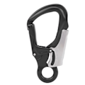 Miniatyrbillede 2 af 8: Camnal AutoLock D Låsende Snap Aluminium Snap Lås Krog Clip til Klatring i Klipper og Træer (Sort)